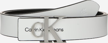 Calvin Klein Jeans Ζώνη σε λευκό: μπροστά