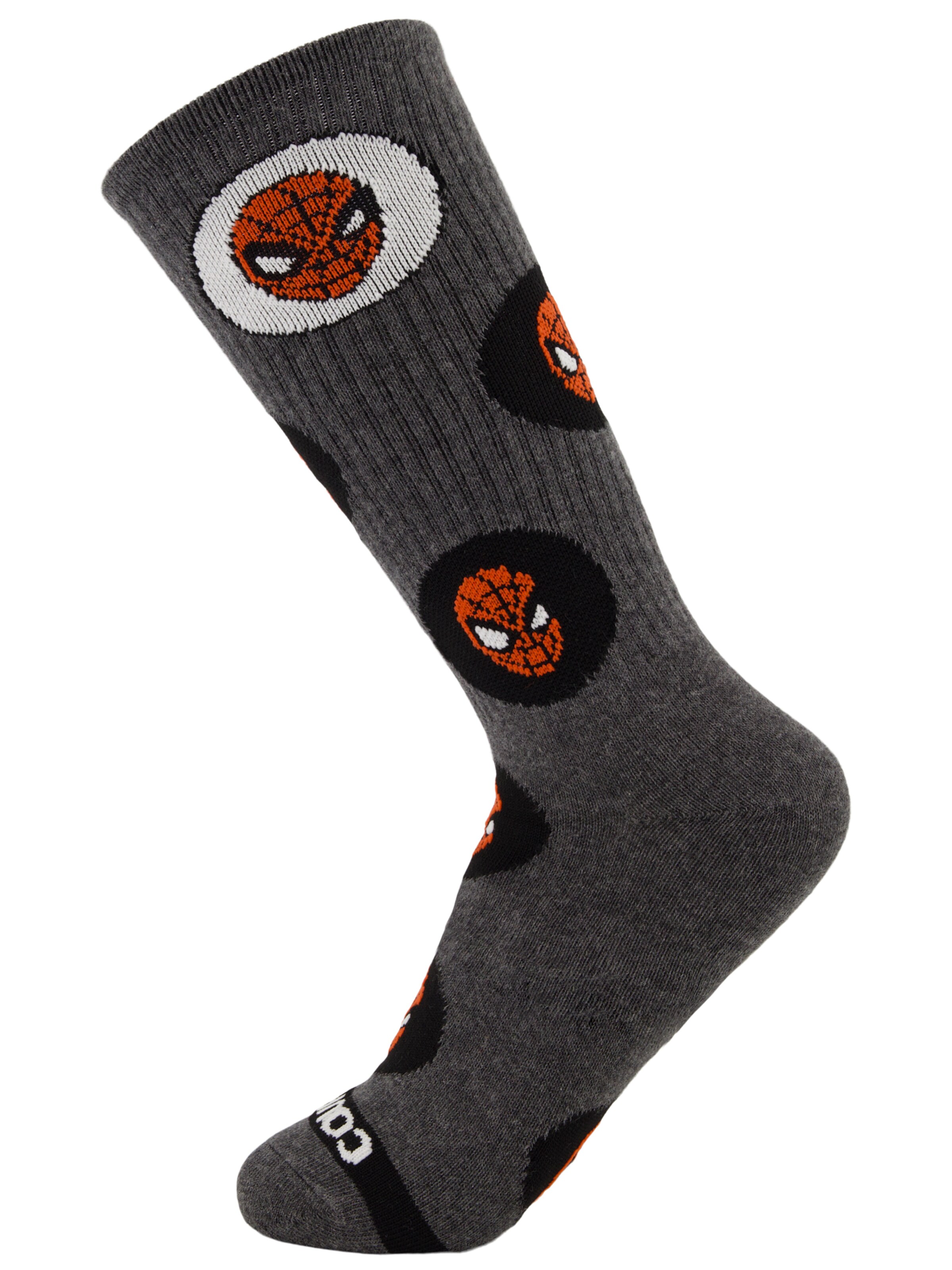 Chaussettes 'Marvel Comics' DISNEY en gris