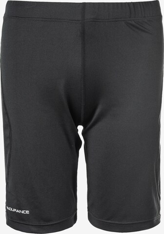 ENDURANCE Skinny Workout Pants 'Sevillia' in Black: front