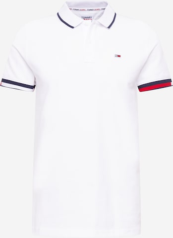 Tommy Jeans Shirt in Wit: voorkant