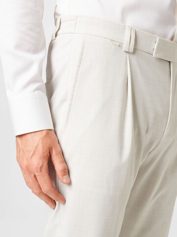 CINQUE Slim fit Pleat-front trousers 'CISAND' in Beige