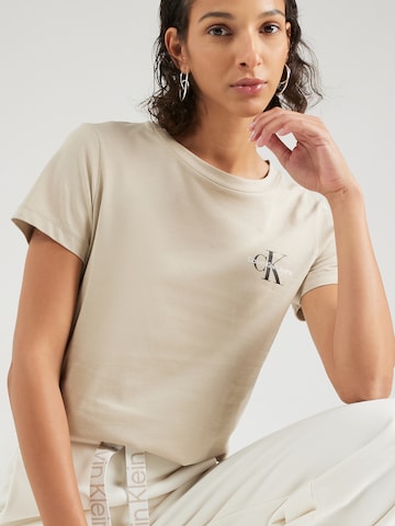 Calvin Klein Jeans Shirt in Beige