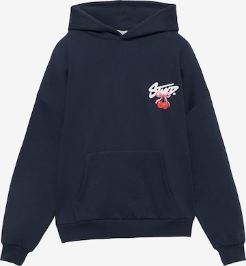 Pull&Bear Collegepaita värissä sininen: etupuoli