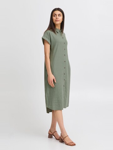 Fransa - Vestido camisero 'FRMallia ' en verde: frente