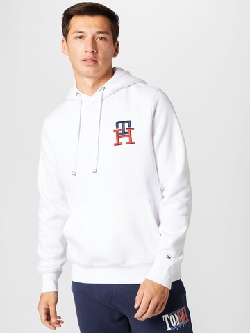 TOMMY HILFIGER Bluzka sportowa w kolorze biały: przód