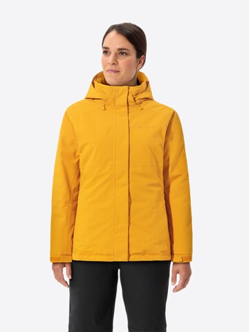VAUDE Athletic Jacket 'Abelia' in Yellow: front
