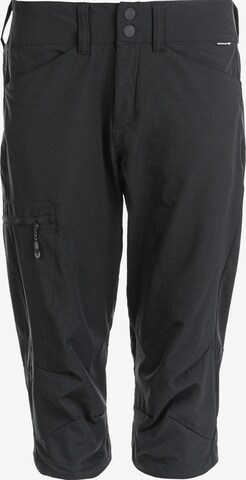 Whistler Regular Outdoor Pants in Black: front