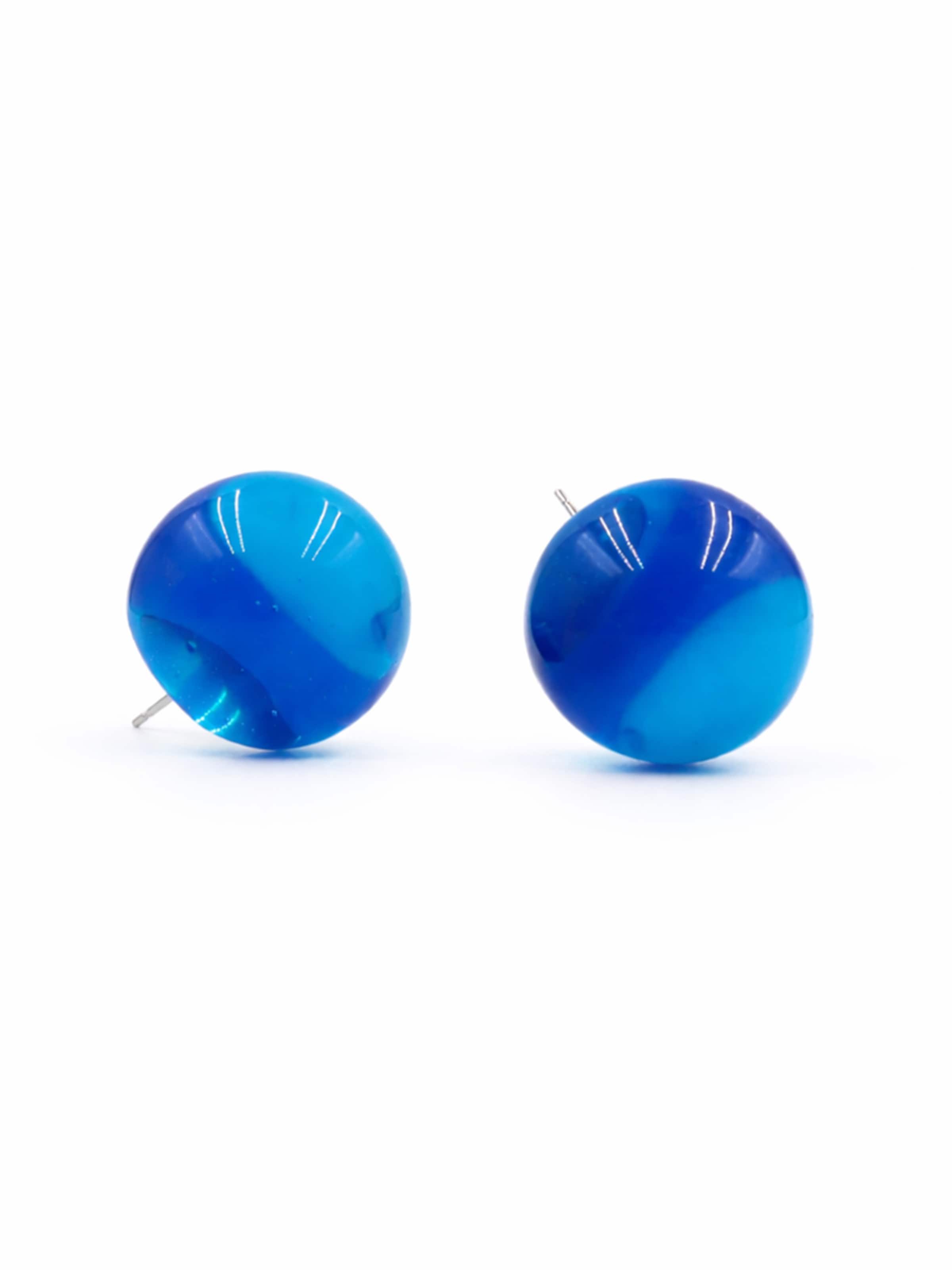 Nightini Earrings in Blue: front