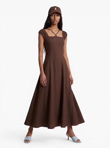 ONLY Dress 'ONLMIRELDA' in Brown: front