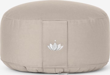 LOTUSCRAFTS Fitnessgerät 'Meditationskissen Lotus' in Beige: Vorderseite