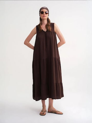 MixRay Zomerjurk in Bruin: voorkant