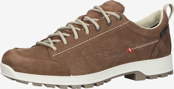 Kastinger Athletic Lace-Up Shoes in Brown: front