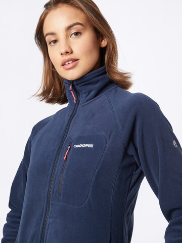 CRAGHOPPERS Funktionsfleecejacke 'Miska' in Blau