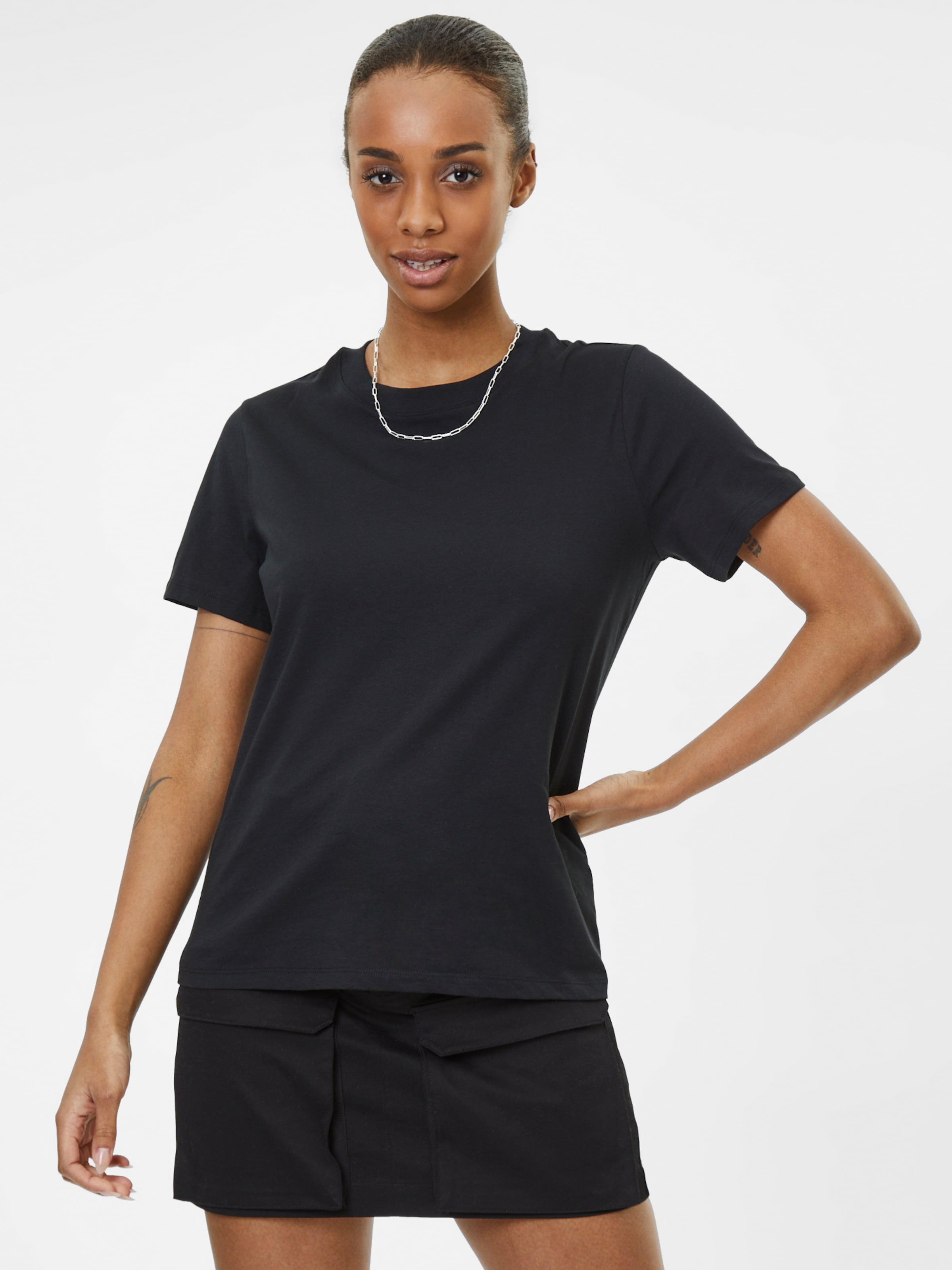 Frauen Shirts & Tops FRENCH CONNECTION T-Shirt in Schwarz - EP60186 Frauen Shirts & Tops FRENCH CONNECTION T-Shirt in Schwarz - EP60186