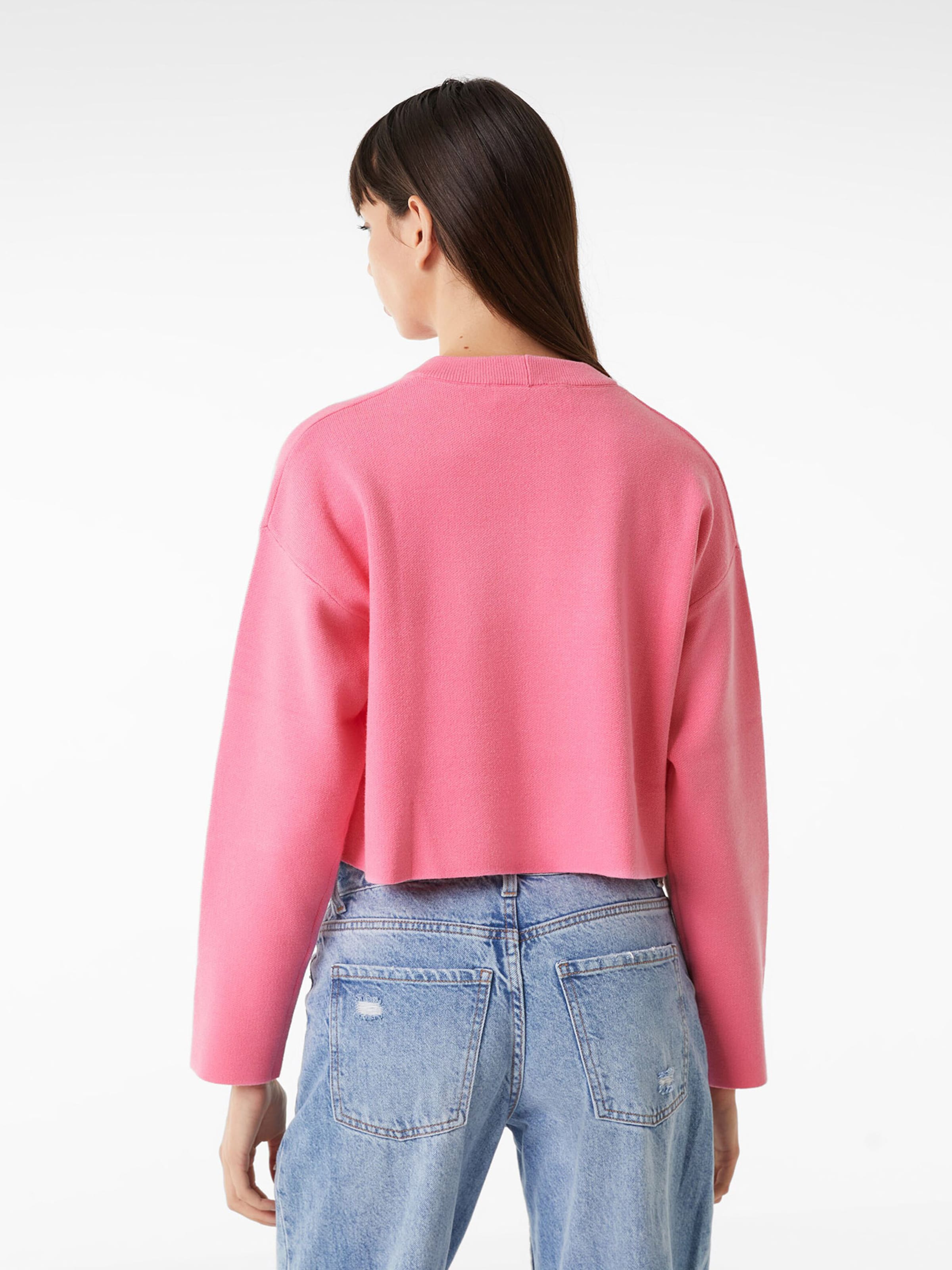Bershka pink sweater sales
