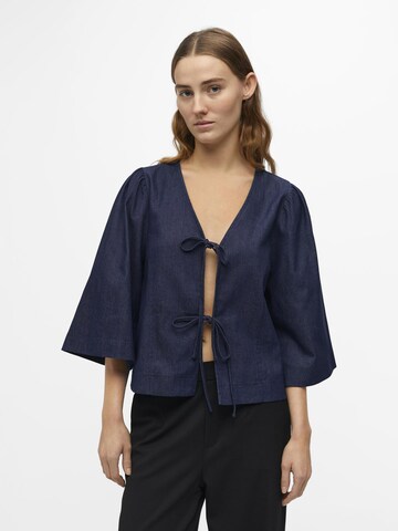 OBJECT Blouse 'JUNE' in Blue: front