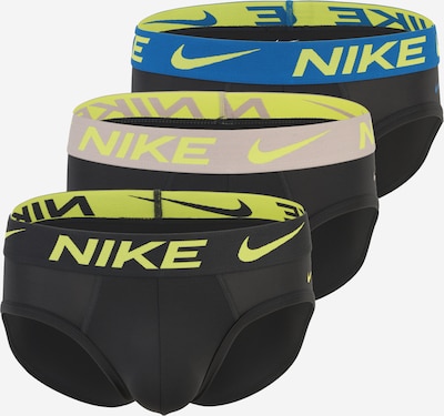 NIKE Underwear Alushousut värissä sininen / beigenharmaa / omena / musta, Tuotenäkymä