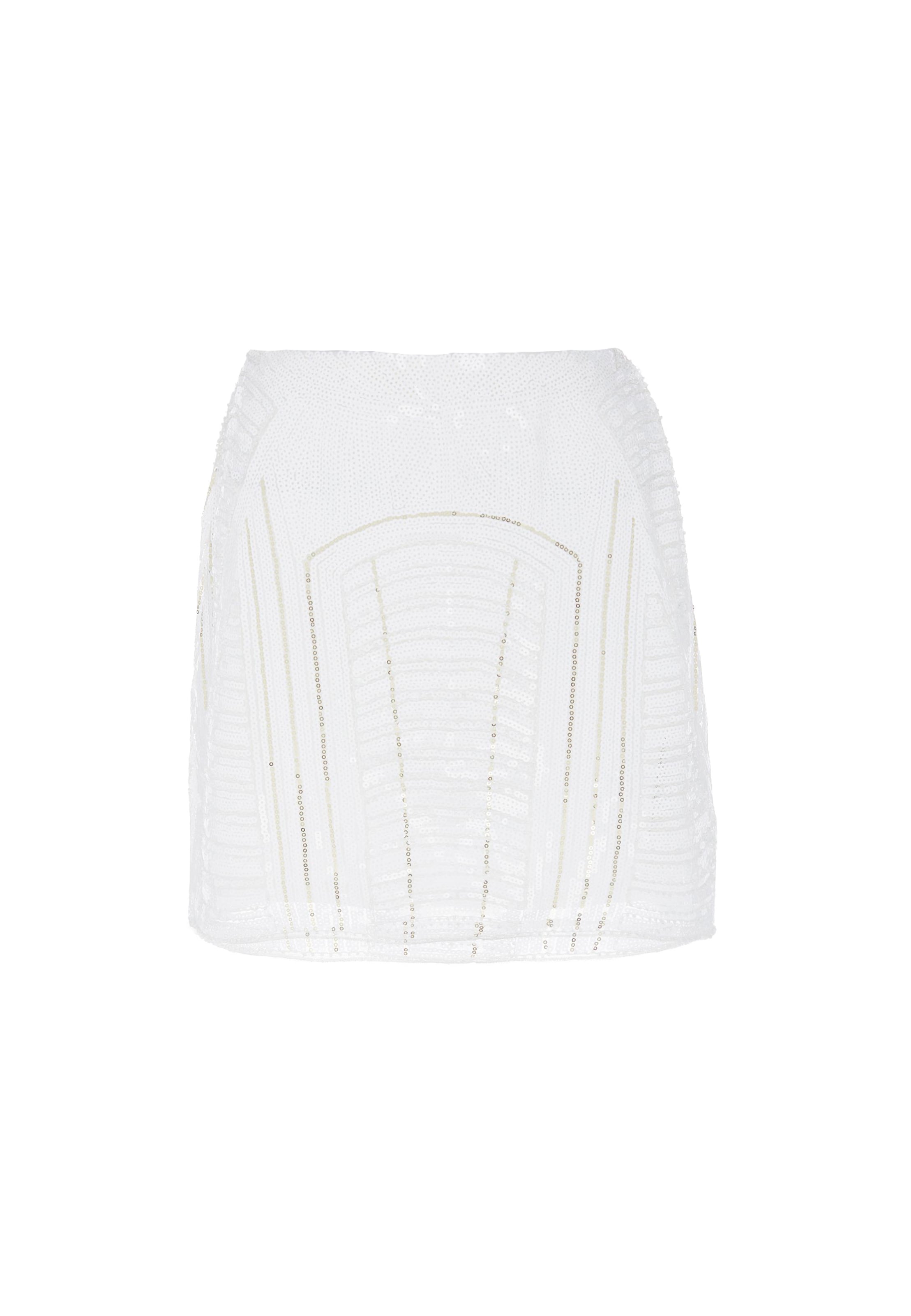 faina Falda en 34 en oro / blanco, Vista del producto