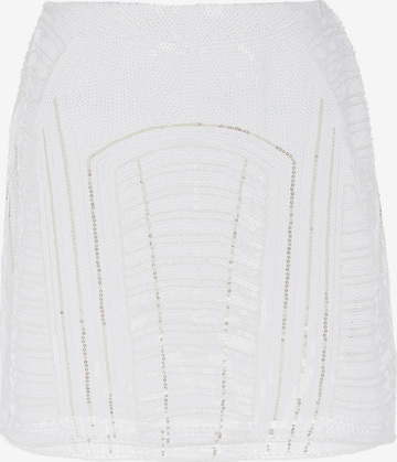 faina - Falda en blanco: frente