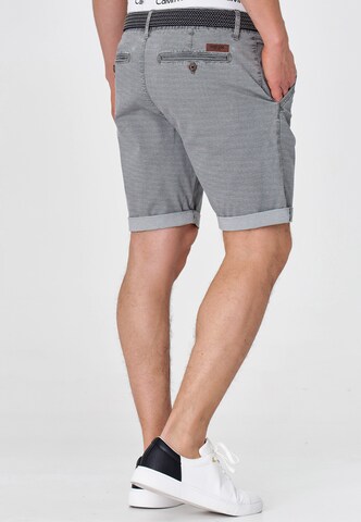 INDICODE JEANS Regular Shorts 'Caedmon' in Grau