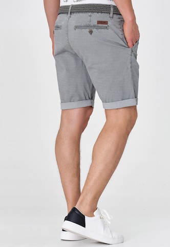 INDICODE JEANS Regular Chino Pants 'Caedmon' in Grey