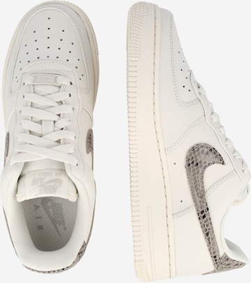 pilka Nike Sportswear Sportbačiai be auliuko 'AIR FORCE 1 07'