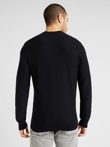 BOSS Pullover 'Anion' in Schwarz