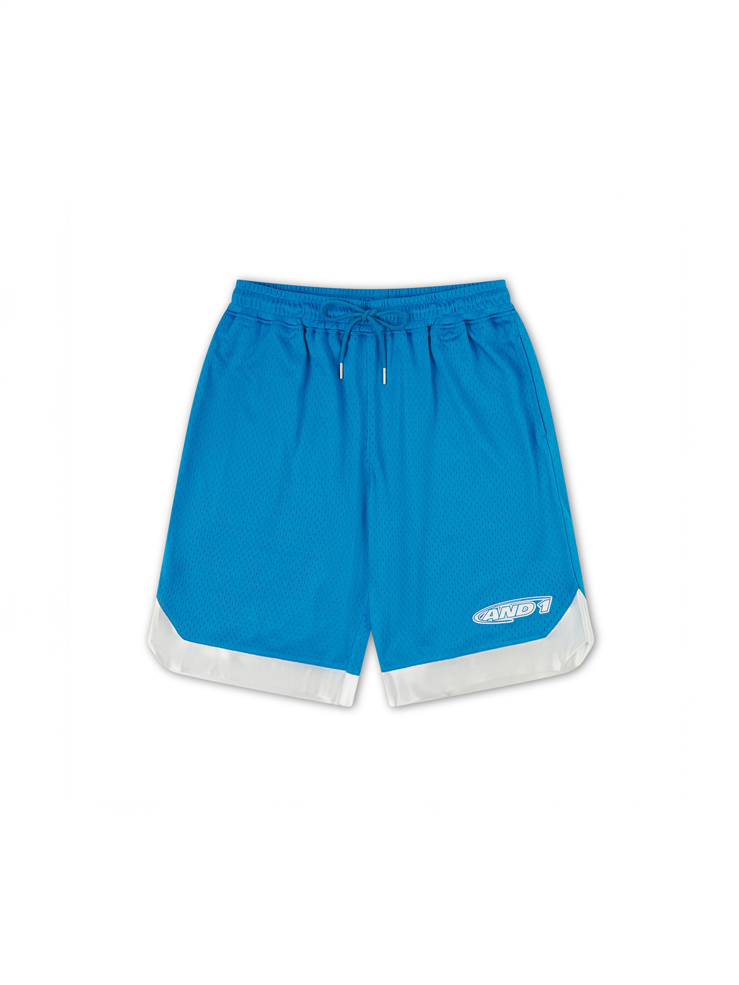 AND1 Regular Shorts in Blau: Vorderseite