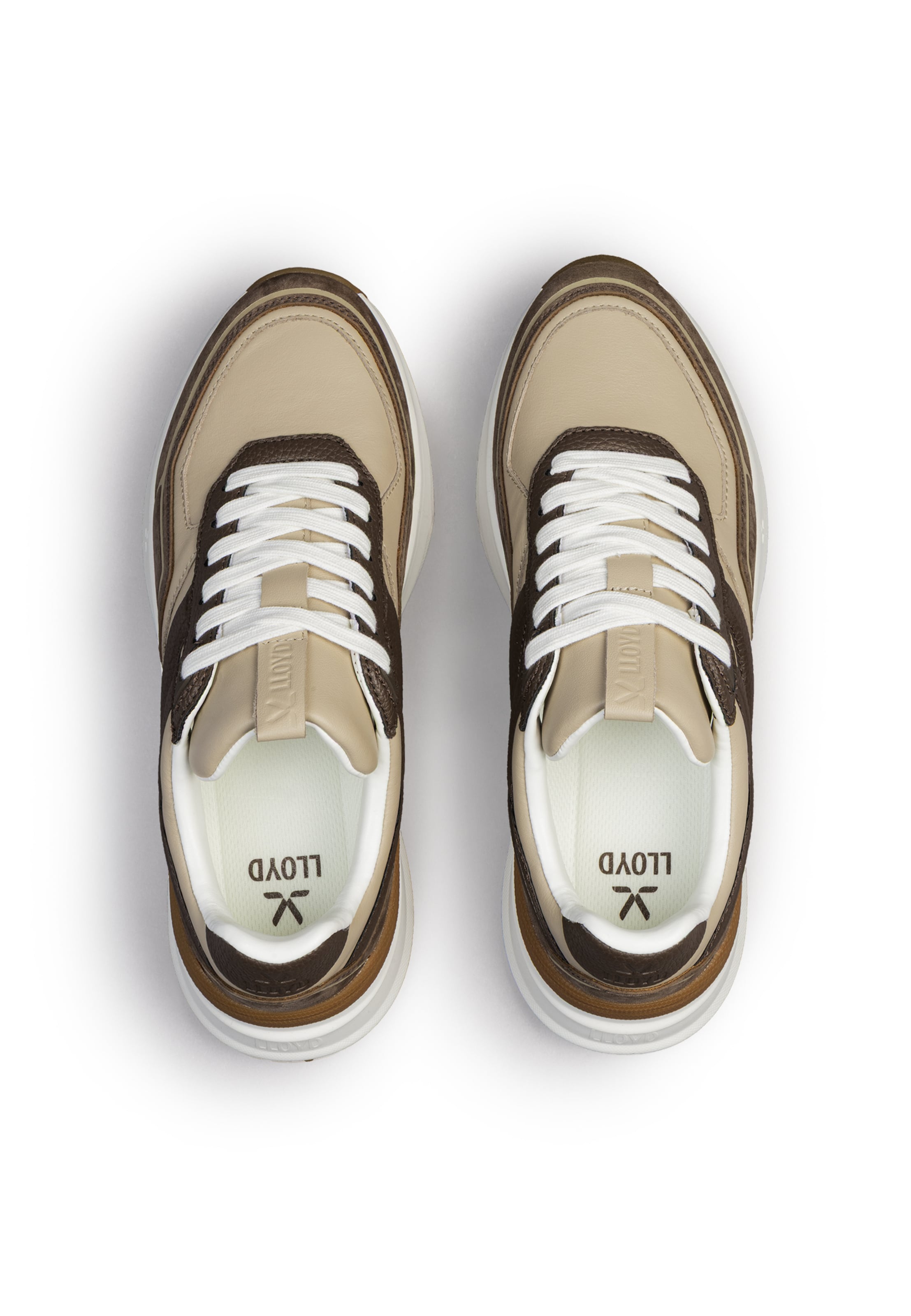 Scarpa stringata di LLOYD in marrone: superiore