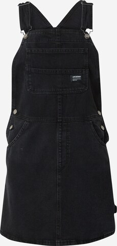 Dr. Denim Overall-nederdel 'Connie' i grå: forside