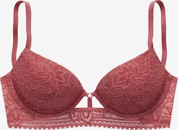 LASCANA Push-up BH in Braun: Vorderseite