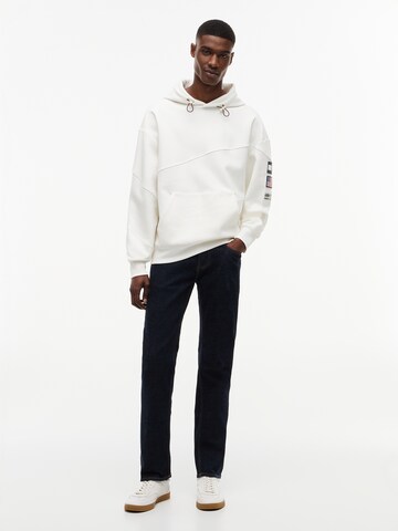 balts TOMMY HILFIGER Sportisks džemperis