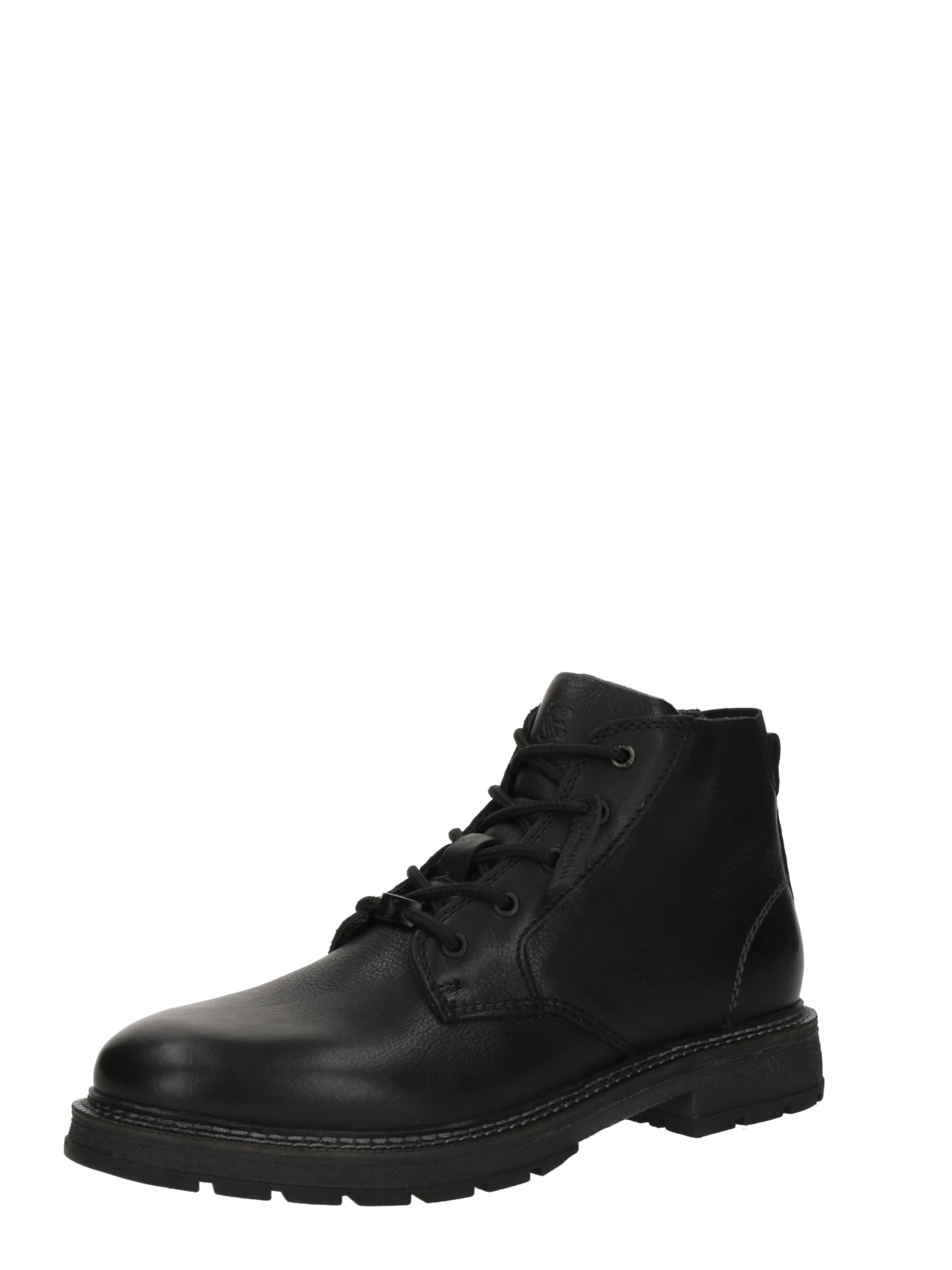 SALAMANDERČizme na vezanje - crna boja: prednji dio