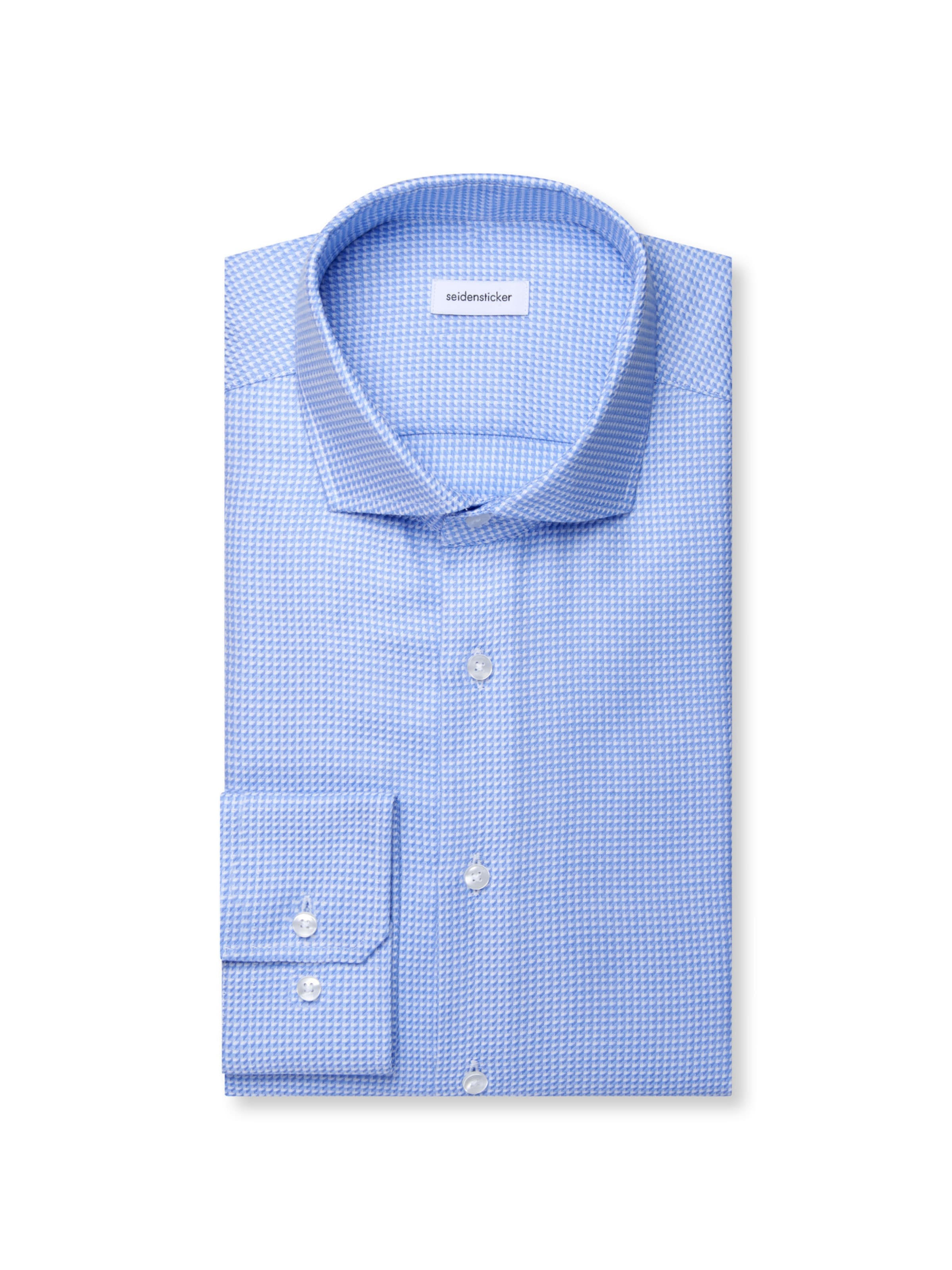 Coupe regular Chemise business 'CLASSIC ESSENTIALS' SEIDENSTICKER en bleu