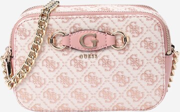 GUESS - Mala de ombro 'IZZY' em rosa: frente