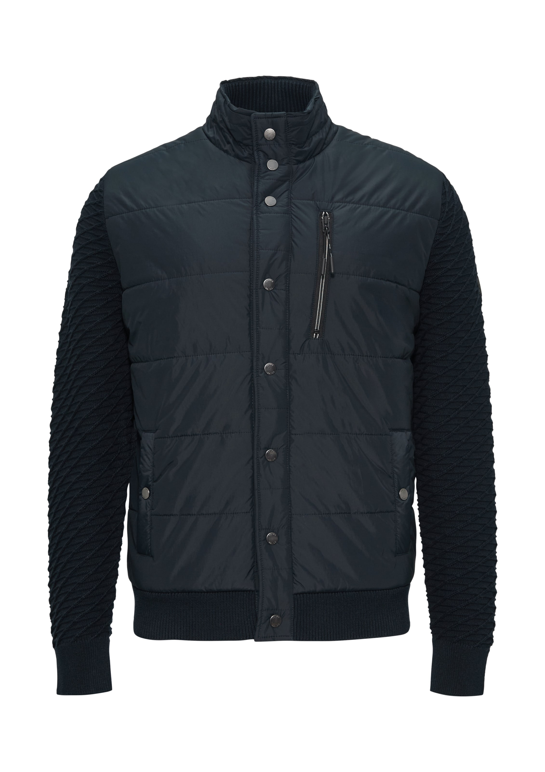 Vestes en maille s.Oliver en bleu : devant