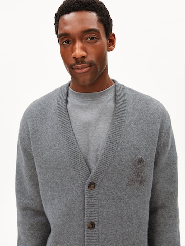 ARMEDANGELS Knit cardigan in Silver
