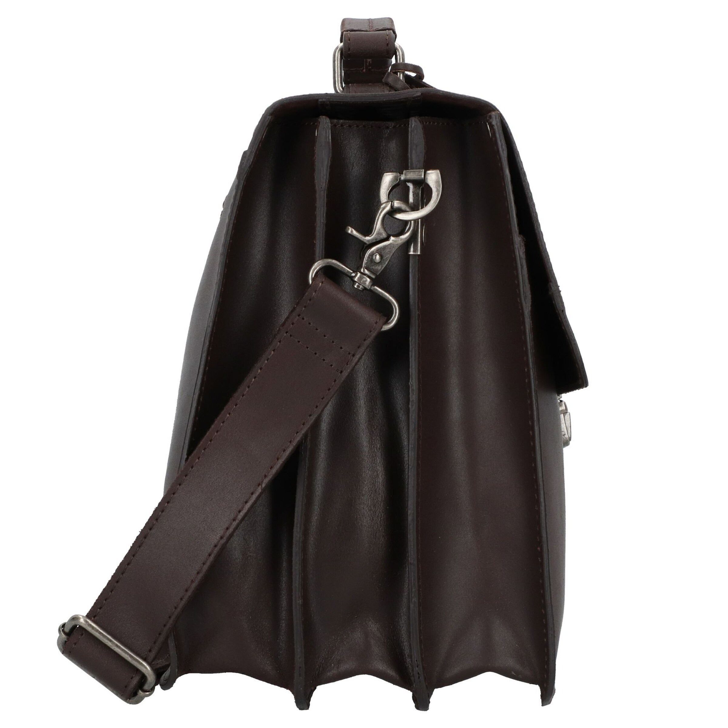 Porte-documents Burkely en marron