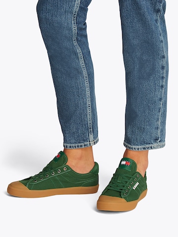 Tommy Jeans Nizke superge | zelena barva