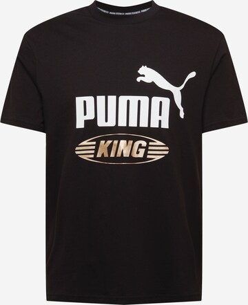 PUMA Shirt 'King' in Zwart: voorkant