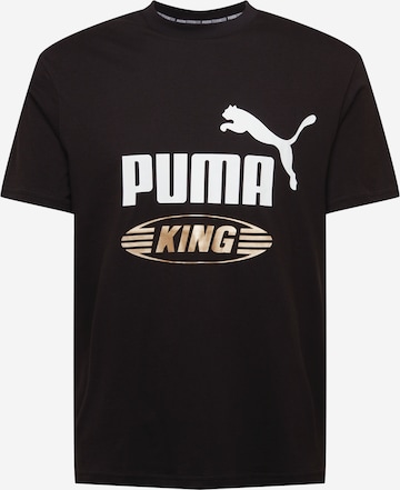 PUMA T- Shirt 'King' in Schwarz: predná strana