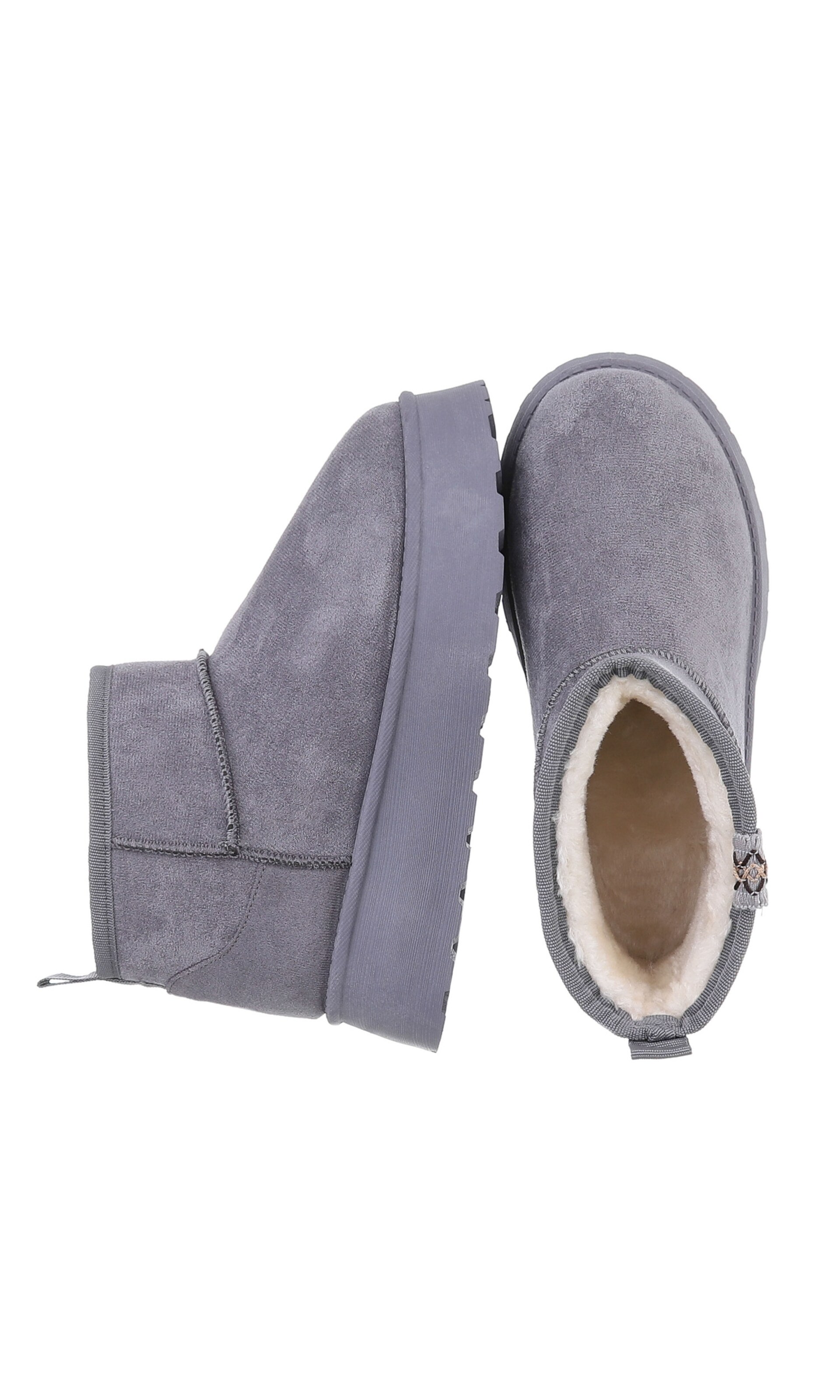 Ital-Design Boots in Grau