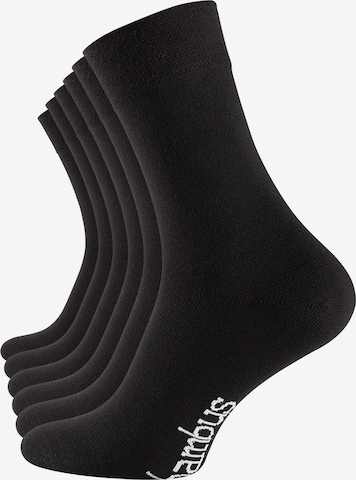 Vincent Creation Socks in Black: front