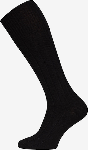 HomeOfSocks Kniestrümpfe 'HOSK494' in Schwarz: Vorderseite