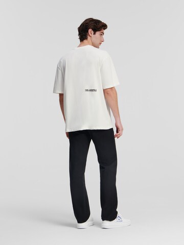 Karl Lagerfeld - Camiseta en blanco