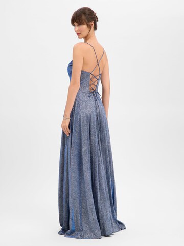 Robe de soirée Luxuar Fashion en bleu