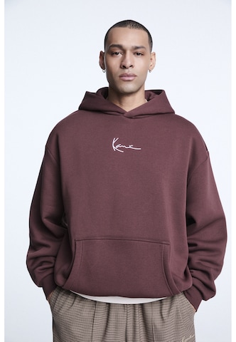 Karl Kani Sweatshirt 'Signature Essential' i brun: framsida