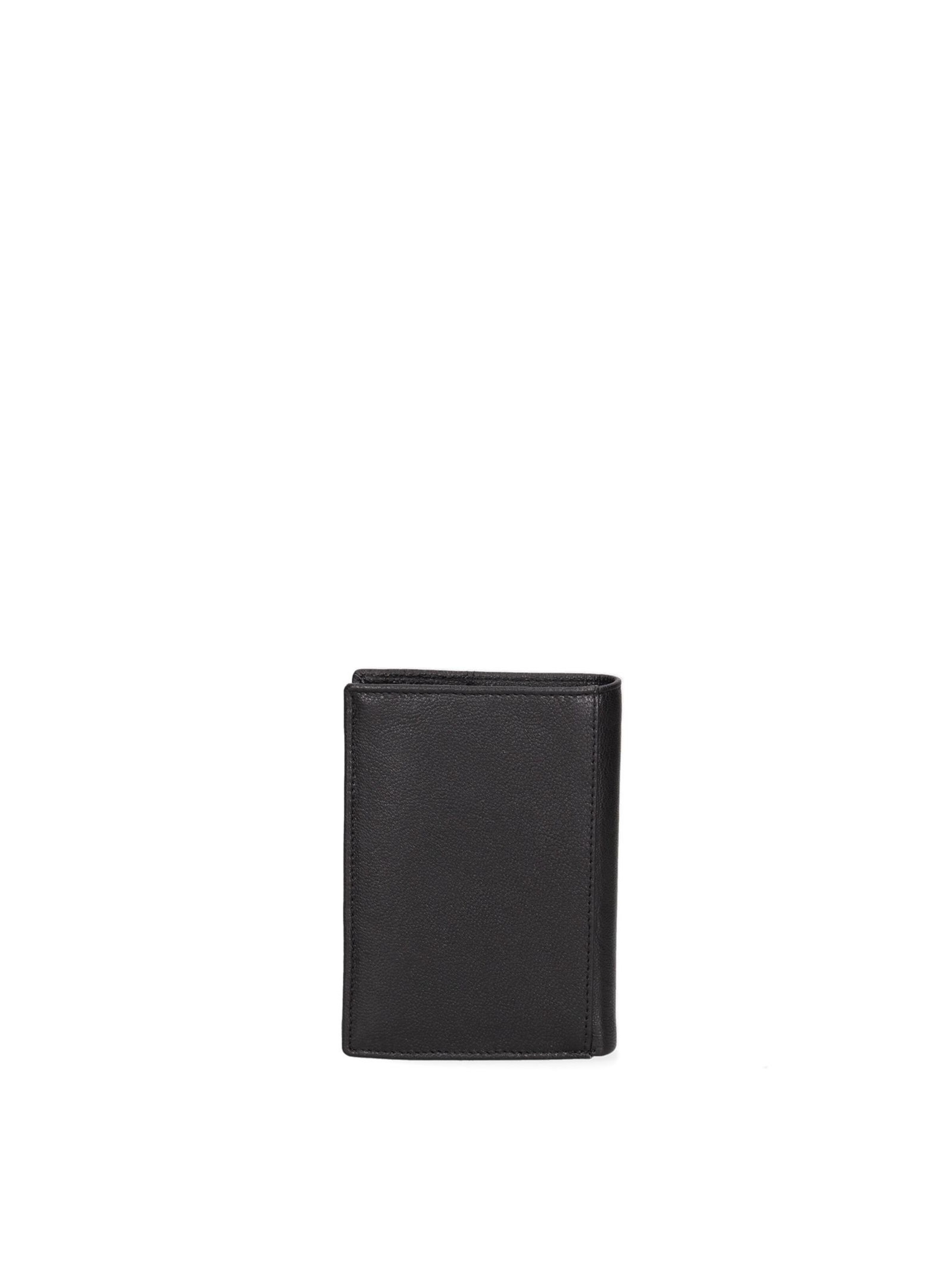 Portamonete 'Portafoglio Uomo Sergio Tacchini Vera Pelle Compatto 9x12,5 cm' di Sergio Tacchini in nero