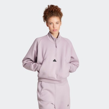 Sweat de sport ADIDAS SPORTSWEAR en violet : devant