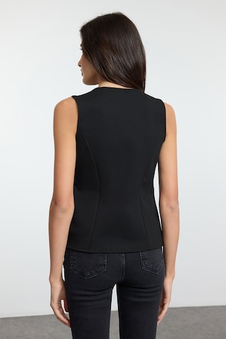 Trendyol - Chaleco para traje en negro
